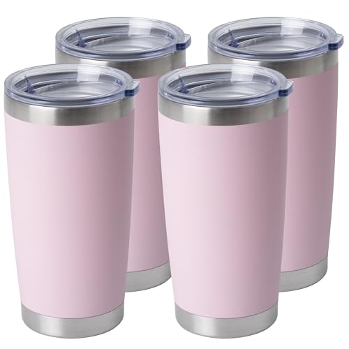 20oz Stainless Steel Tumblers Bulk (4 Count)