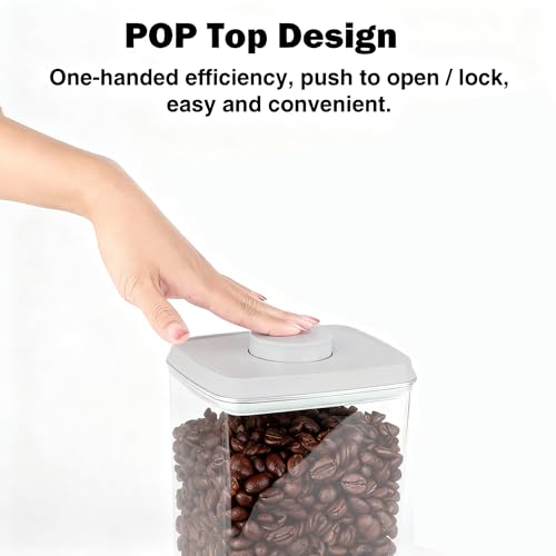 Pop Airtight Food Storage Container with Lid (3 Count)