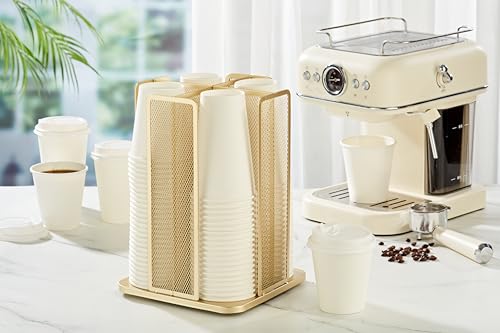 Paper Plastic Cup and Lid Holder Plastic Storage Organizer