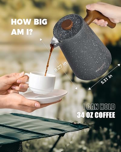 POLIVIAR French Press Coffee Maker
