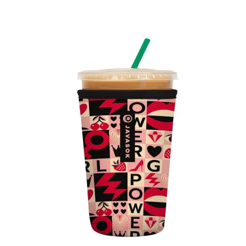 JavaSok Iced Coffee & Cold Soda Insulated Neoprene Cup Sleeve