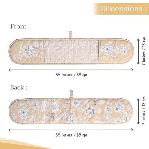 Double Oven Mitts 100% Cotton Double Oven Glove