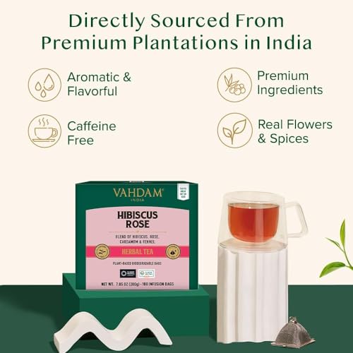 Hibiscus Rose Tea Bags