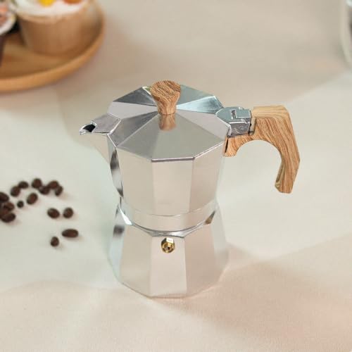 Stovetop Espresso Maker 3 Cups Moka Pot Cuban Coffee Maker Stovetop Coffee Maker Moka Italian Espresso
