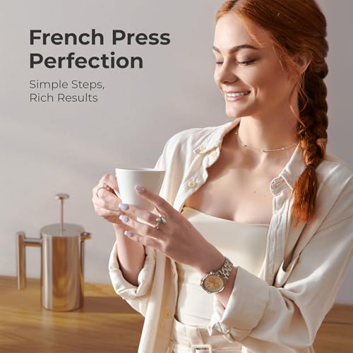 Living French Press Coffee Maker 20oz