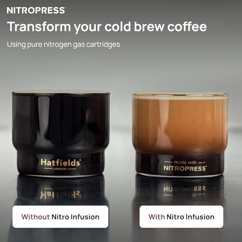 NitroPress 10 Pack Pure Nitrogen Cartridges for Original NitroPress (10 Count)