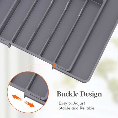 Expandable Silverware Drawer Organizer