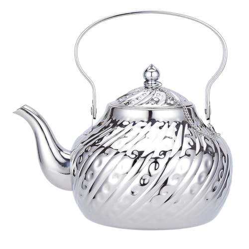 2000ml stainless steel antique style teapot