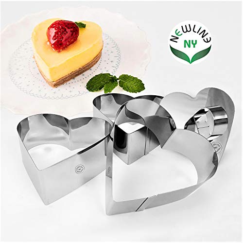 Stainless Steel Dessert Rings (4 Count)