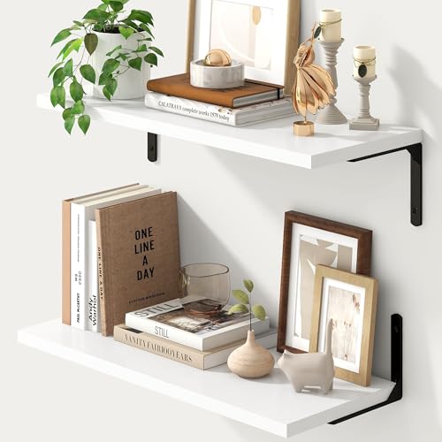 Deep Floating Shelves (2 Count)