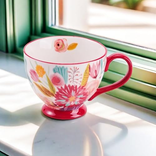 Autumn Handmade Large Ceramic Coffee Mug