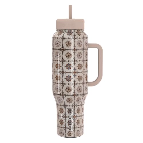Coldest Tumbler with Handle and Straw