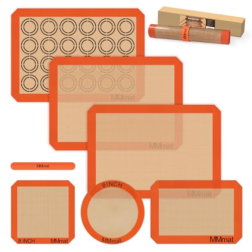Silicone Baking Mats (6 Count)