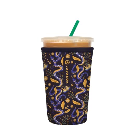 JavaSok Iced Coffee & Cold Soda Insulated Neoprene Cup Sleeve