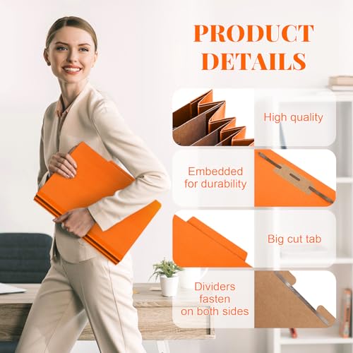24 Pcs Classification Folder Letter Size (24 Count)