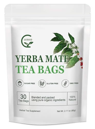 Unsmoked Yerba Mate Tea Bags (40 Count)