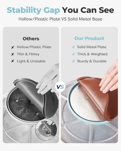 Aluminum Cake Stand Turntable for Party