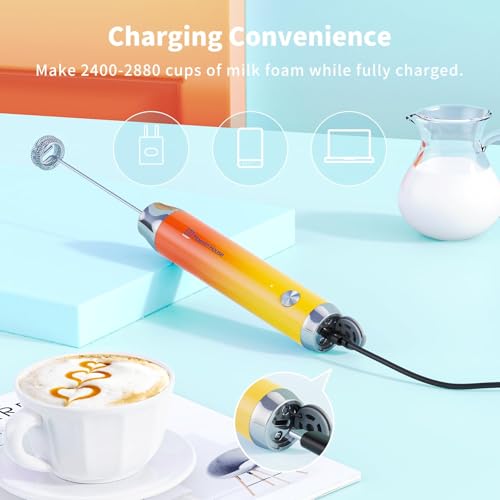 LunaFro Rechargeable Milk Frother
