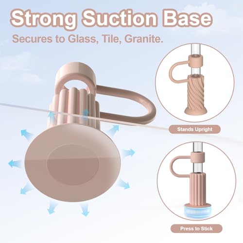 6 Pcs Silicone Straw Covers Cap (6 Count)