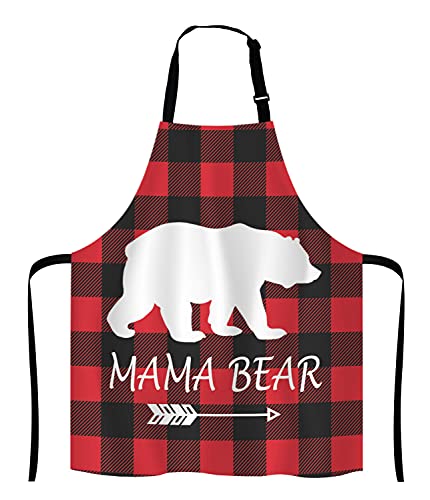 Mama Bear Kitchen Cooking BBQ Chef Apron