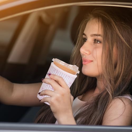 Reusable Insulated Neoprene Iced Coffee Cup Sleeve (3 Count)