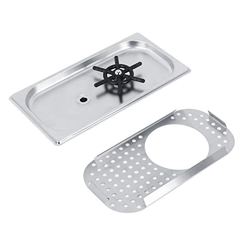 Cup Washing 114mm Diameter 201 Stainless Steel Machine Rinser Pitcher Drain and Drip Tray for Bar Coffee Shop G1