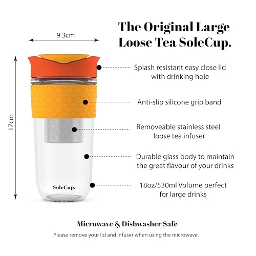 Large Travel Mug Loose Tea Infuser