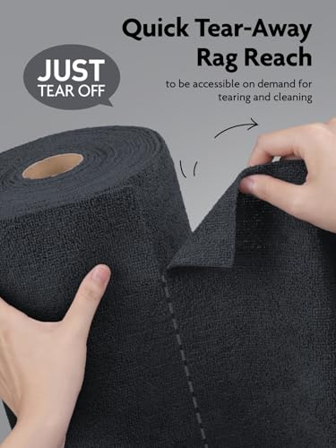 Microfiber Cleaning Cloth Roll (75 Count)