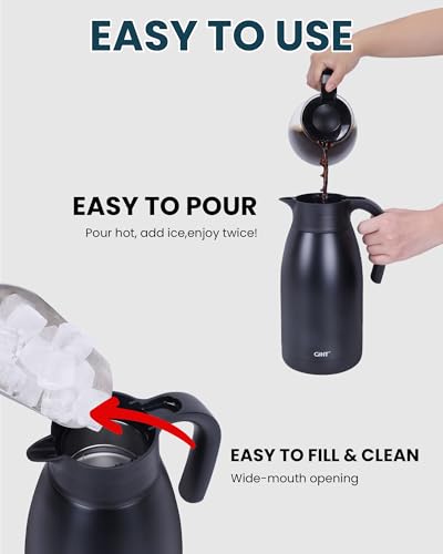 1.9L 64Oz Thermal Coffee Carafe