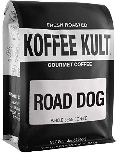 Road Dog Dark Roast Coffee Beans (12 Ounce)