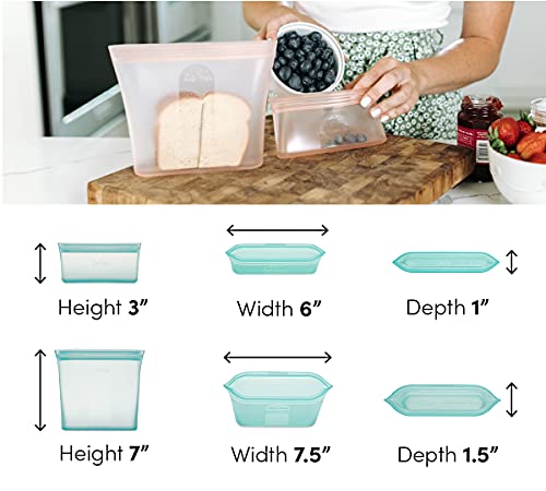 Reusable Food Storage Bags (2 Count)