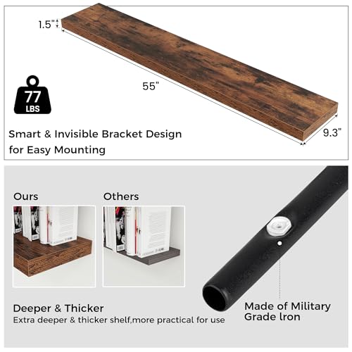 Floating Shelves for Wall