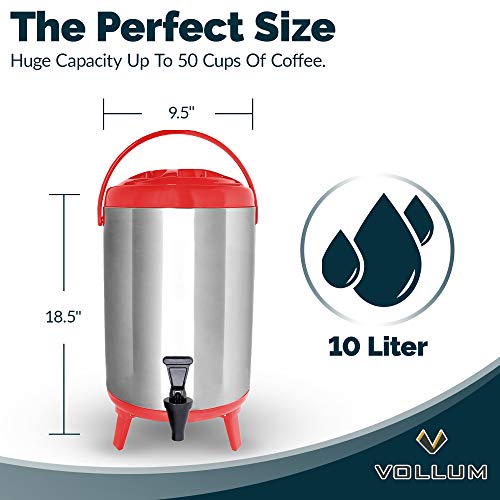 Stainless Steel Insulated Beverage Dispenser