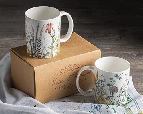 Coffee Mug with Handles Tea Cups (2 Count)