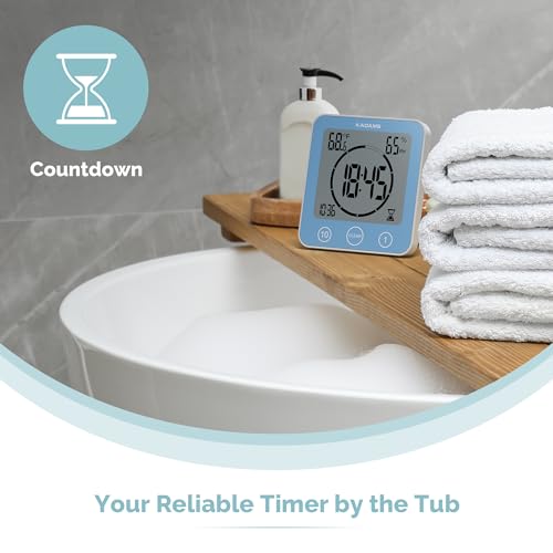 Shower Clock Waterproof Bathroom Timer