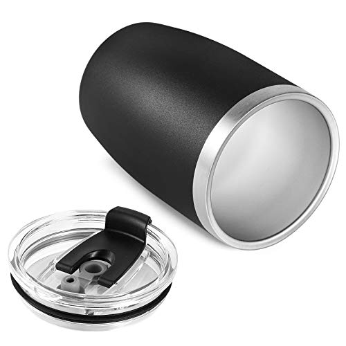 Stainless Steel 12 oz Tumblers bulk Vacuum Insulated Double Wall Travel Tumbler with Lid and Straw Reusable Tumbler (12 Count)