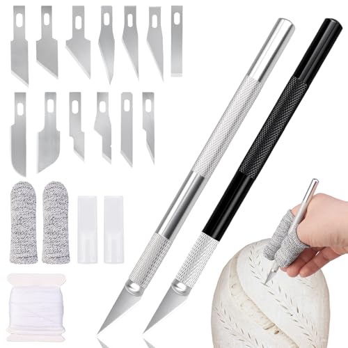 20Pcs Bread Lame Scribing Tool Kit (2 Count)