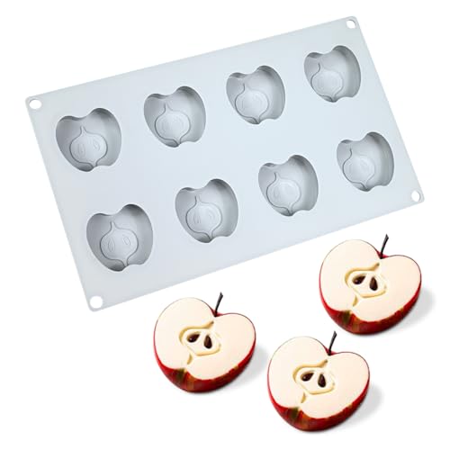 Appple Shaped Mousse Silicone Molds Chocolate Cake Mould Dessert Baking Form Cake Decorating Tools
