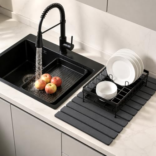 Extra Large Stone Dish Drying Mat for Kitchen Counter