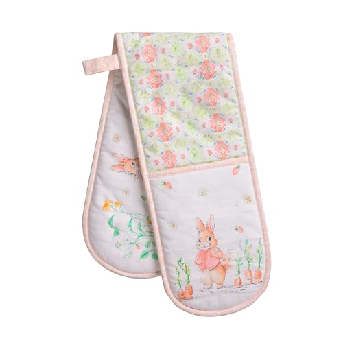 Double Oven Mitts 100% Cotton Double Oven Glove
