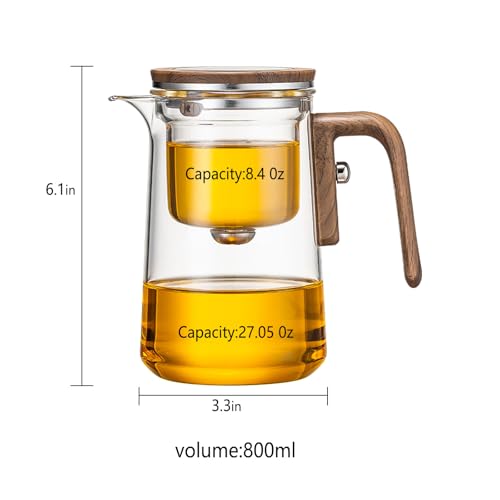Witchcraft Magnetic Glass Teapot with Infuser