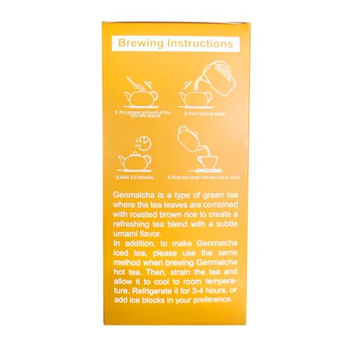 Genmaicha green tea with Roasted Rice (8 Ounce)