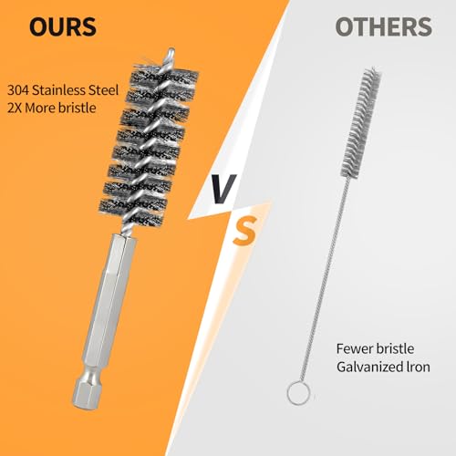 Bore Brush for Drill (6 Count)