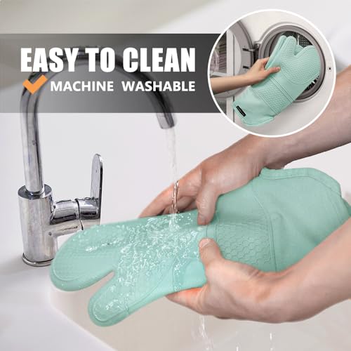 2 Pack Silicone Pot Holders for Kitchen