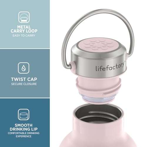 16oz Stainless Steel Sports Bottle with Chug Cap