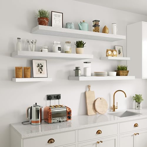 Single Floating Shelves 36x10” Set of 1