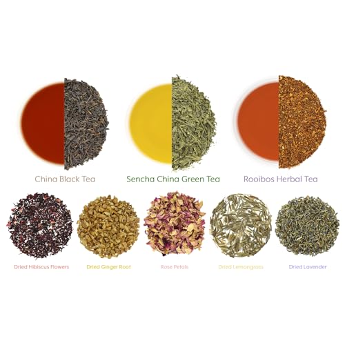Loose Leaf Tea Sampler Create Your Own Tea Blend Starter Kit w