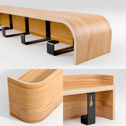 Wall Mounted Coat Rack with Shelf