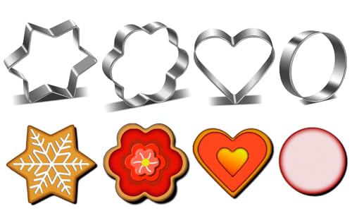Metal Cookie Cutters Set