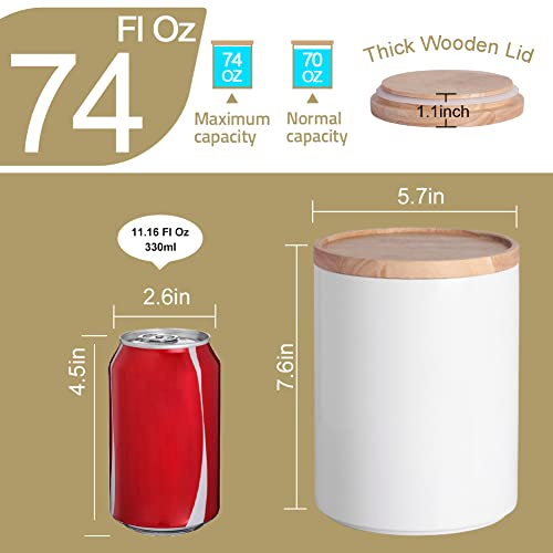 Sweejar Kitchen Canisters Ceramic Food Storage Jar